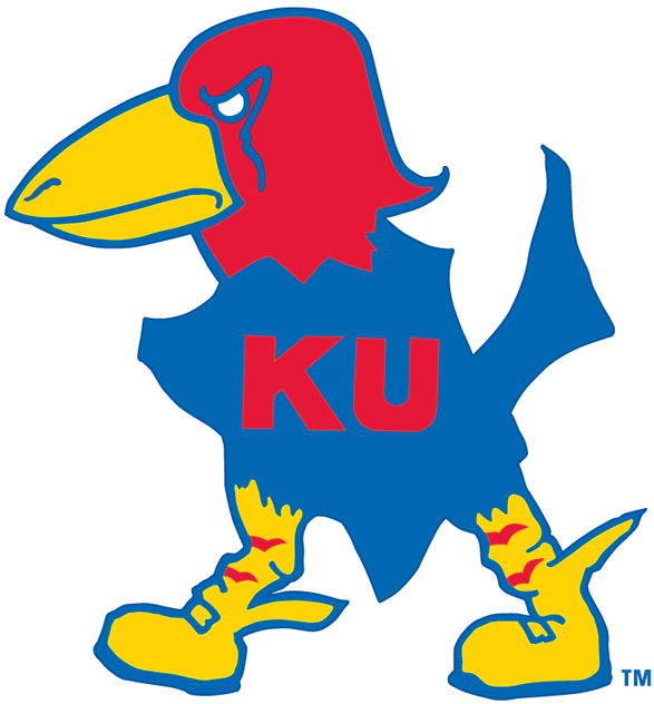 Kansas Jayhawks 1929-1940 Primary Logo diy DTF decal sticker